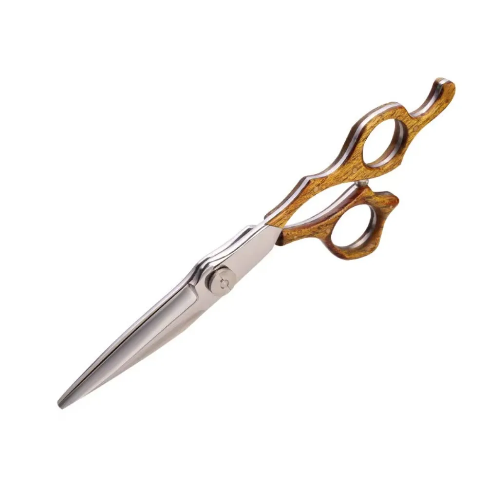 Damascus Hair Scissors Professional 6Inch Barber Scissors Adjustable VG10 High Quality Rosewood Handle Beauty