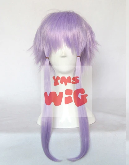 YMS Wig Yuzuki Yukari Cosplay Costume Wigs Light Purple Synthetic Hair Heat Resistance Fiber