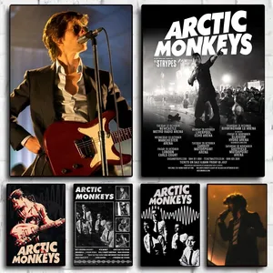 10 최고의 판매 북극 원숭이 스티커 -5