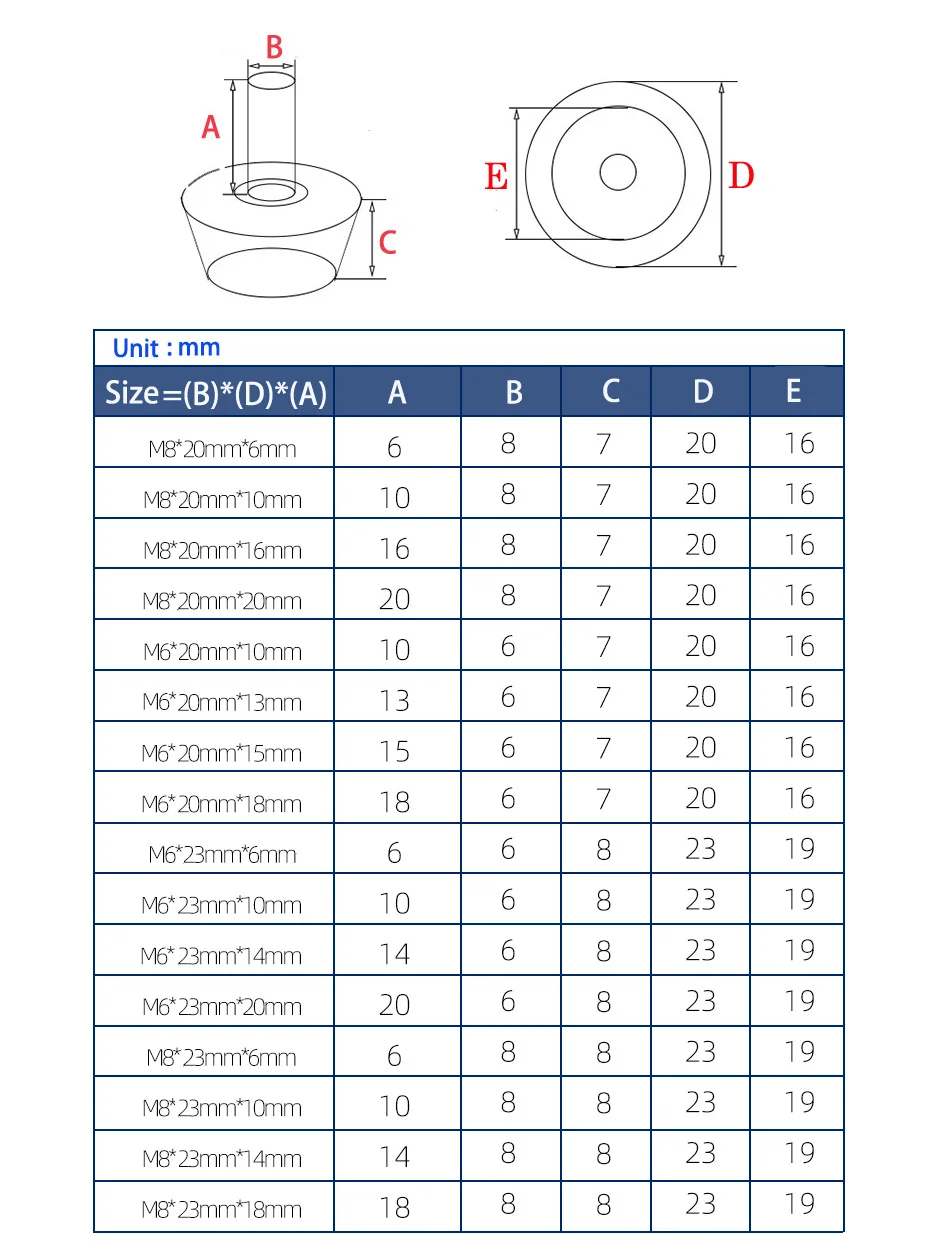 2-10 Stuks Stelvoet Schroef Op Type Plastic Meubels Tafel Stoel Bank Been Antislip Voeten Verstelbare Leveler basis Bolt Pad M6 M8