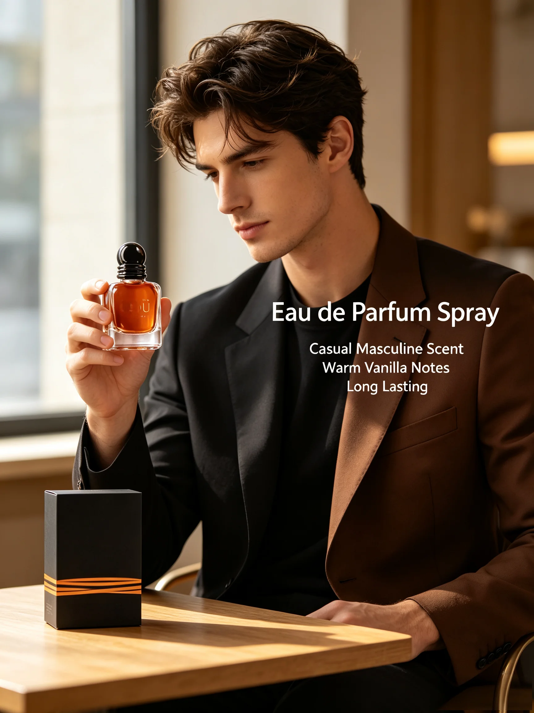 New Arrival Emp-rio Ar-ani St-onger W-th Y-u Intensely Eau De Parfum EDP 100ml 3.4oz Vanilla Amber Cinnamon Long Lasting Perfume Spray Men Labor Day Halloween Thanksgiving Black Friday Cyber Monday Christmas Gift Idea Best Seller Fast US view 3