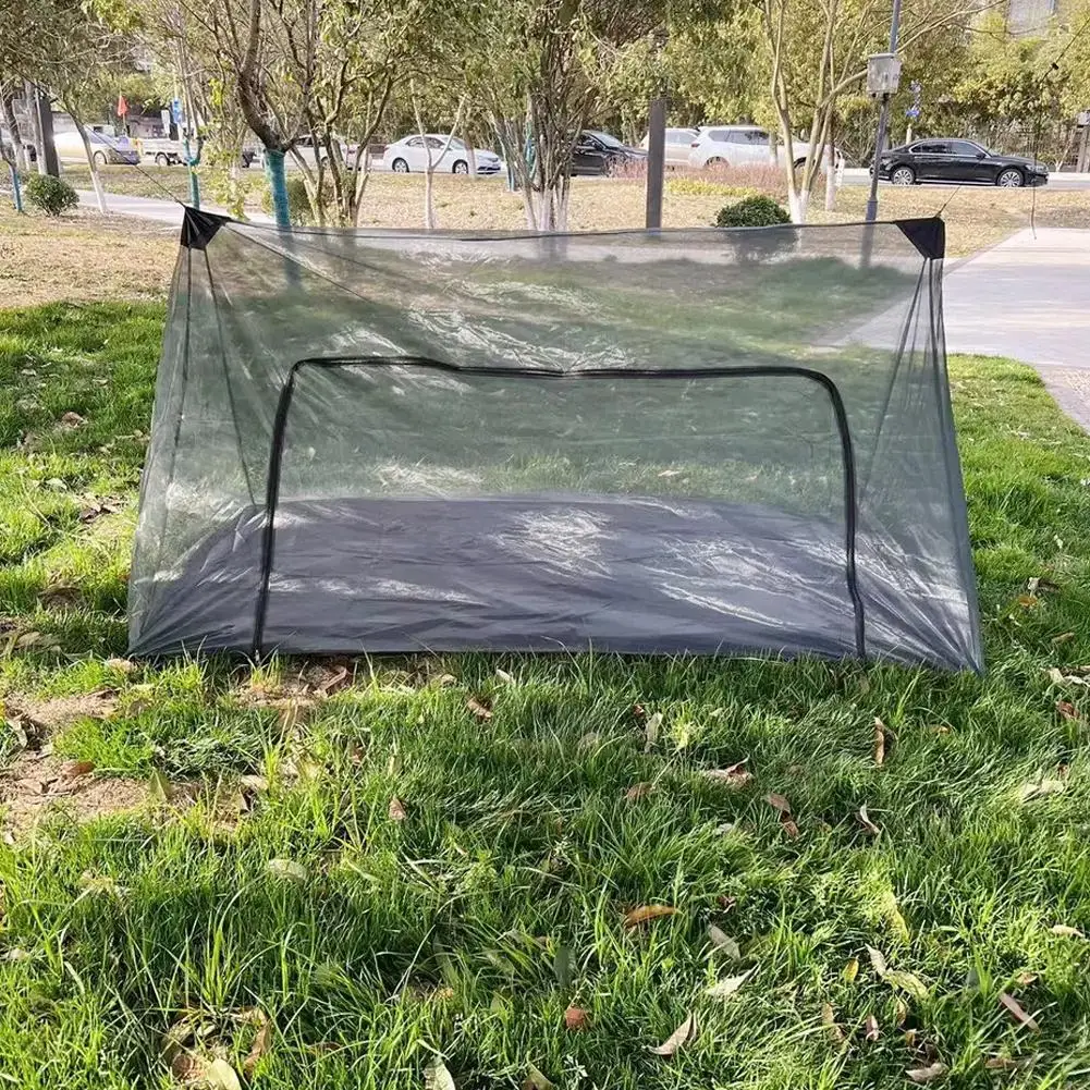 Imagem -02 - Tenda de Acampamento Ultraleve Portátil com Mosquiteiro Parte Malha Verão ao ar Livre Suprimentos de Praia I7n1