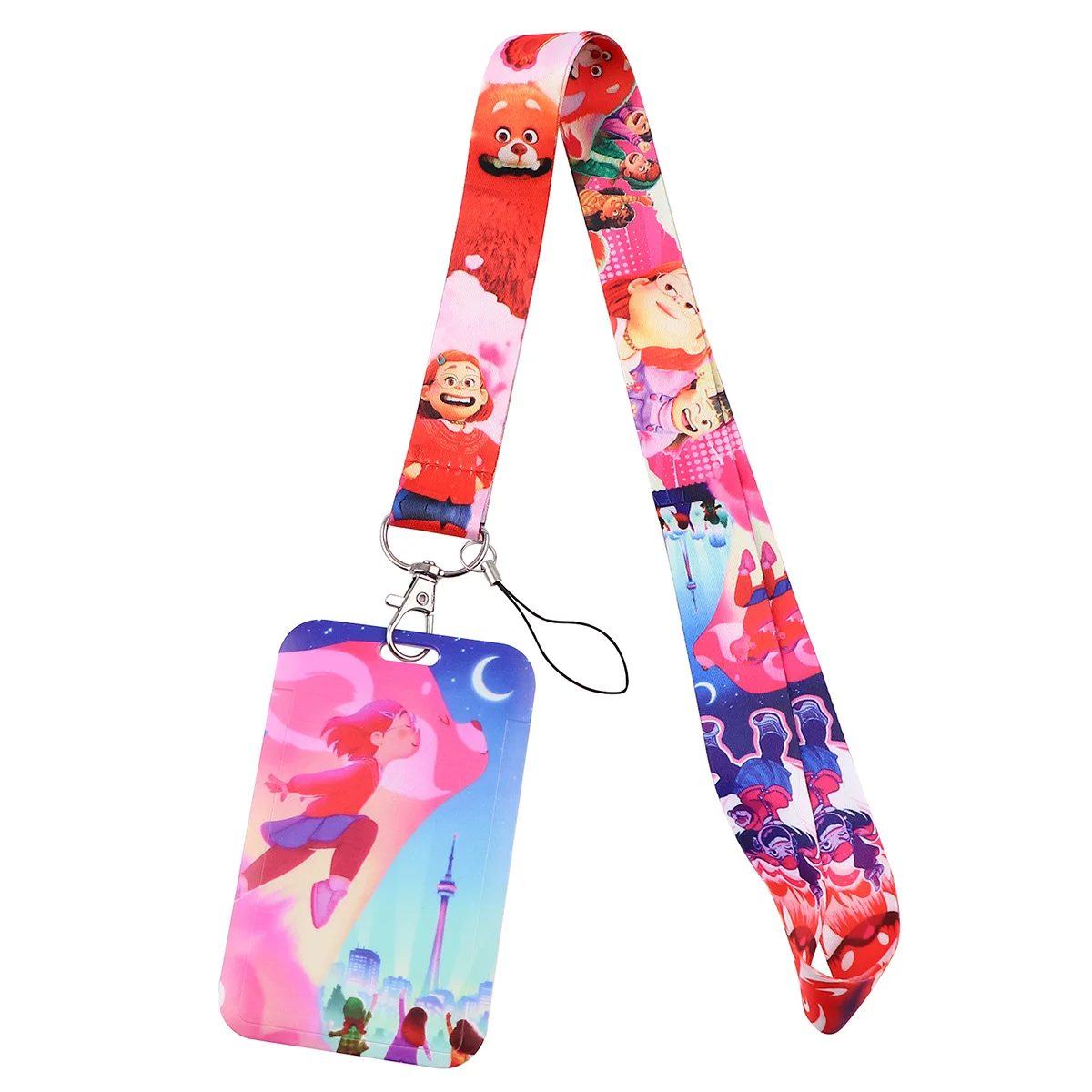 A3460 Cartoon Character Neck Strap Lanyard for Keys Keychain Badge Holder ID Credit Card Pass Hang Rope Mobile Phone Accessories