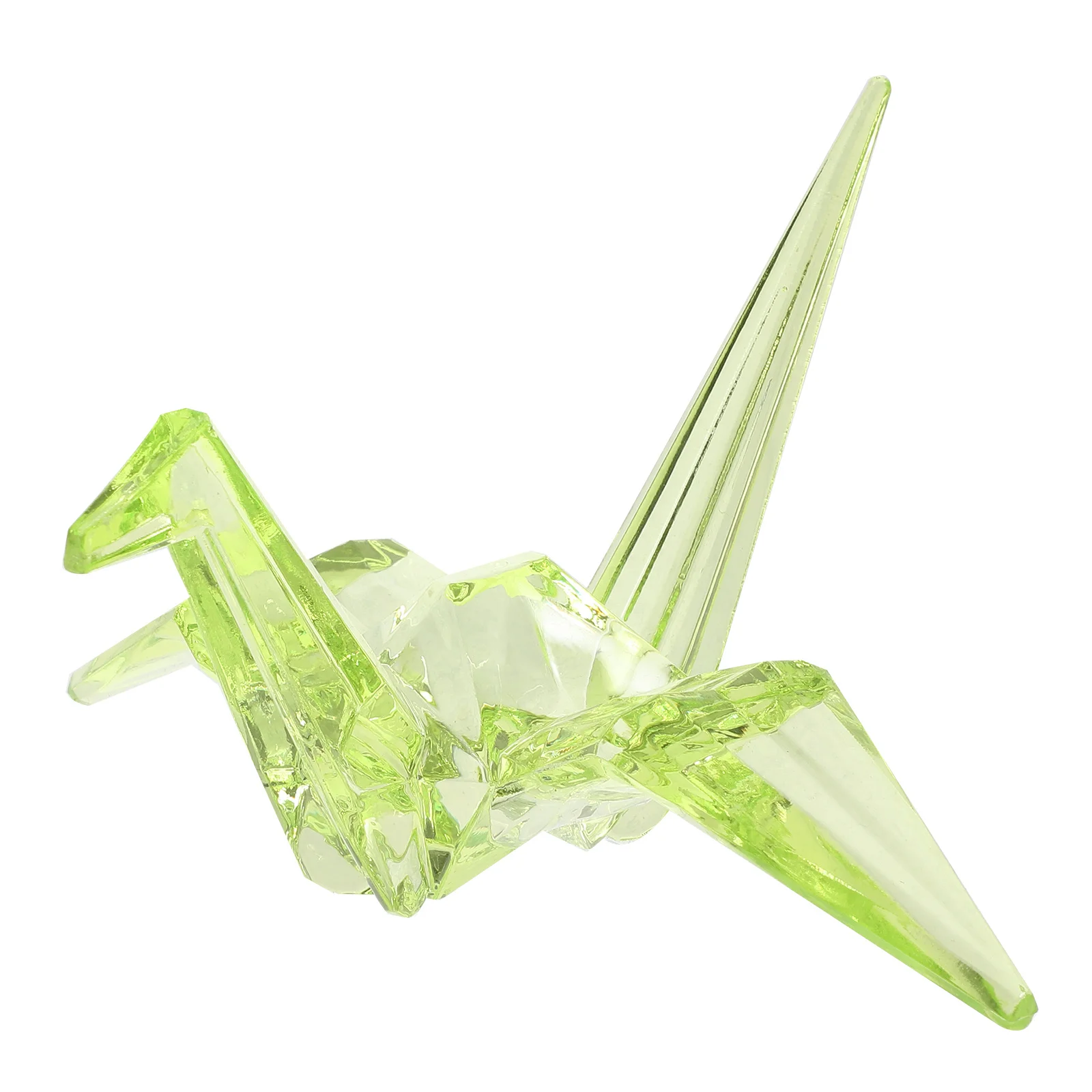 

Delicate Origami Bird Display Grass Crane Ornaments Animal Decoration