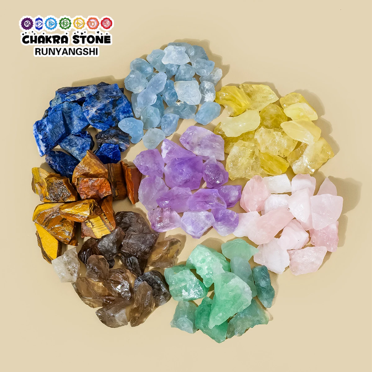 1LB Natural Crystal Raw Stone, Green Fluorite Rough Stone, Aroma Diffuser Stone, DIY Demagnetizing & Purifying Crystal, Home Dec