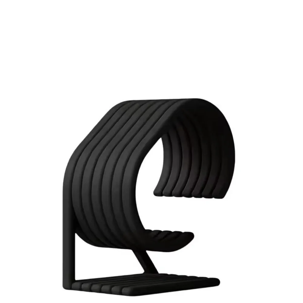 3D Printing Watch Display Stand Black Countertop Base Jewelry Display Stand Simple Design Watch Shelf Stand For Jewelry Store