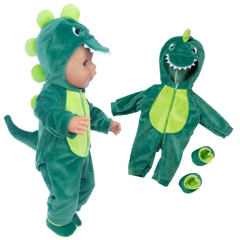 Pijamas de animales para muñeca de Niña Americana, ropa y accesorios de muñeca de nuestra generación, 18 pulgadas, 45cm, nuevo