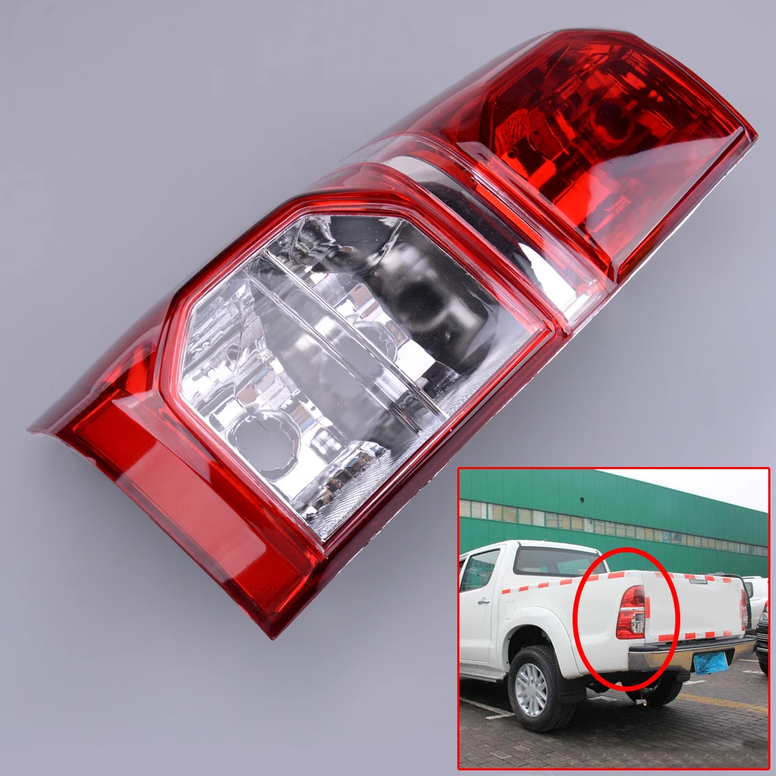 Left Side Tail Rear Brake Light Lamp Car ABS 81560-0K160 Fit For Toyota Hilux 2005-2007 2008 2009 2010 2011 2012 2013 2014 2015