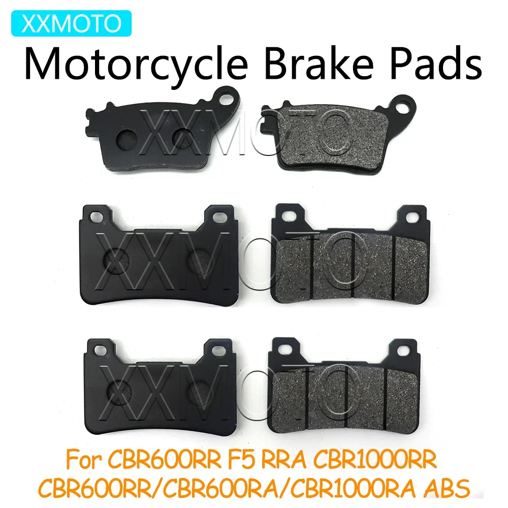 

For Honda CBR600RR F5 RRA CBR1000RR CBR 1000RR CBR 600RR 600RA 1000RA ABS 600 1000 Motorcycle Front Rear Brake Pads Accessories