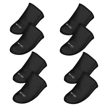 Couvre-orteils d'hiver, chauffe-pieds élastiques pour ski, chauffe-chaussures thermiques en néoprène