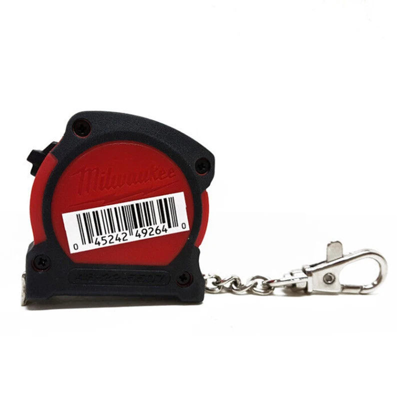 Imagem -04 - Milwaukee-mini Tape Measure Keychain Portátil Decorar Interior ao ar Livre Ferramenta de Medição 48225507 2m