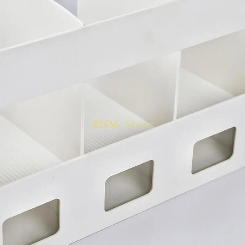 منظمات مكتبية متعددة الوظائف، حامل مجلة الكتب Boodend مع 3 درج منزلق، منظمات مكتبية لتوفير المساحة، أفضل بيع #4