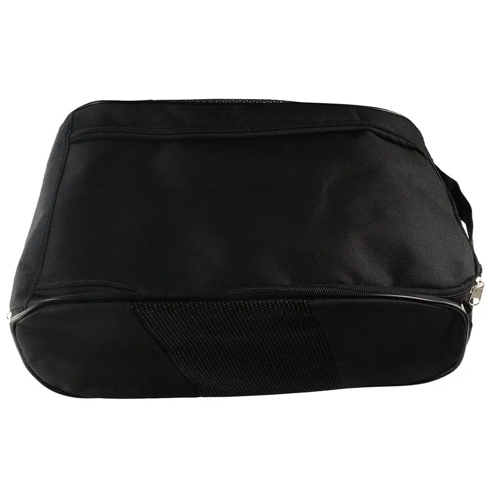 

Portable Oxford Cloth Football Boot Bag Hand-Held Breathable Golf Shoe Bag with Zipper Dustproof Shoe Carrier Bags Outdoor
