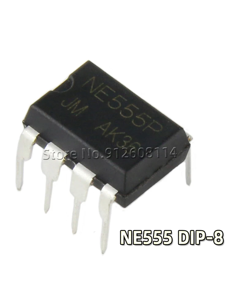 10/50/100Pcs/Lot NE555P NE555N DIP8 NE555 DIP-8 555 PRECISION TIMERS IC Chip