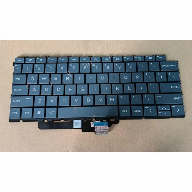 

N New for HP Spectre 14-eu x360 2-in-1 14-eu 14t-eu TPN-Q292 keyboard gray