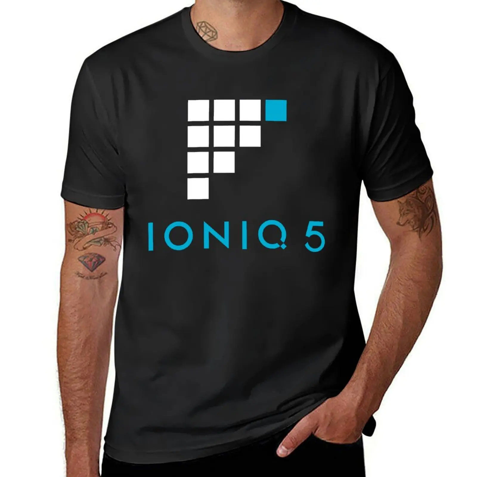 

Ioniq Fully Charged T-Shirt boys whites blanks mens t shirts