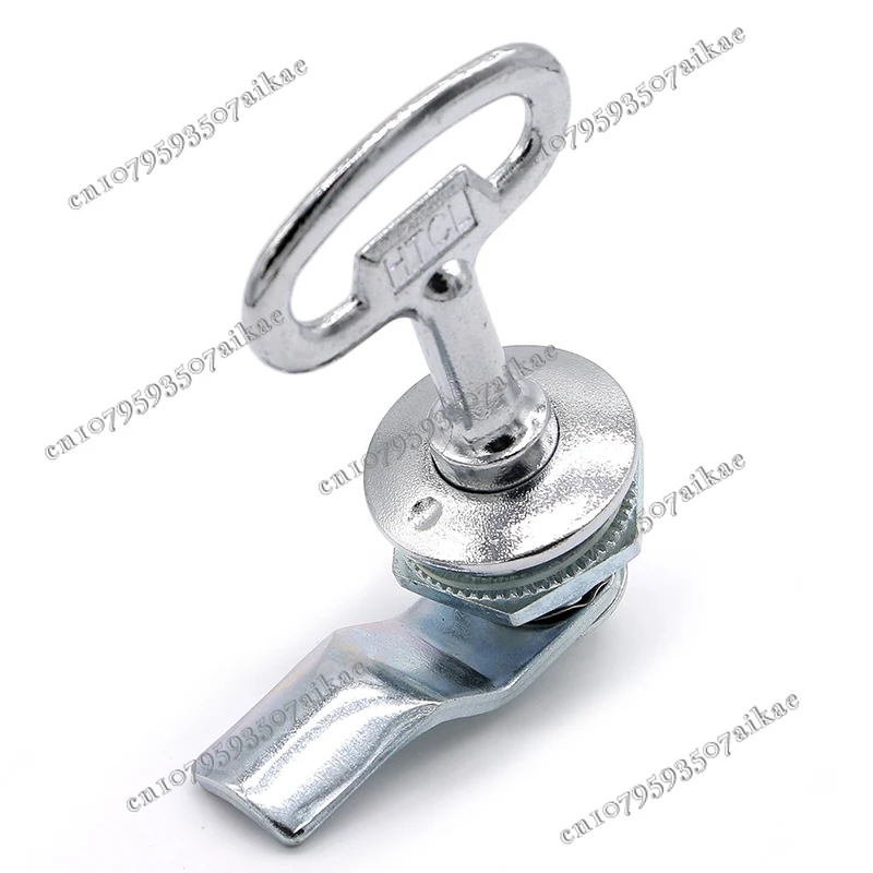 

"XK206-4w 7mm Small Round Head Tongue Cam Lock, E5-1-041-050 Size, 10pcs Set, Four-corner Lock Core"