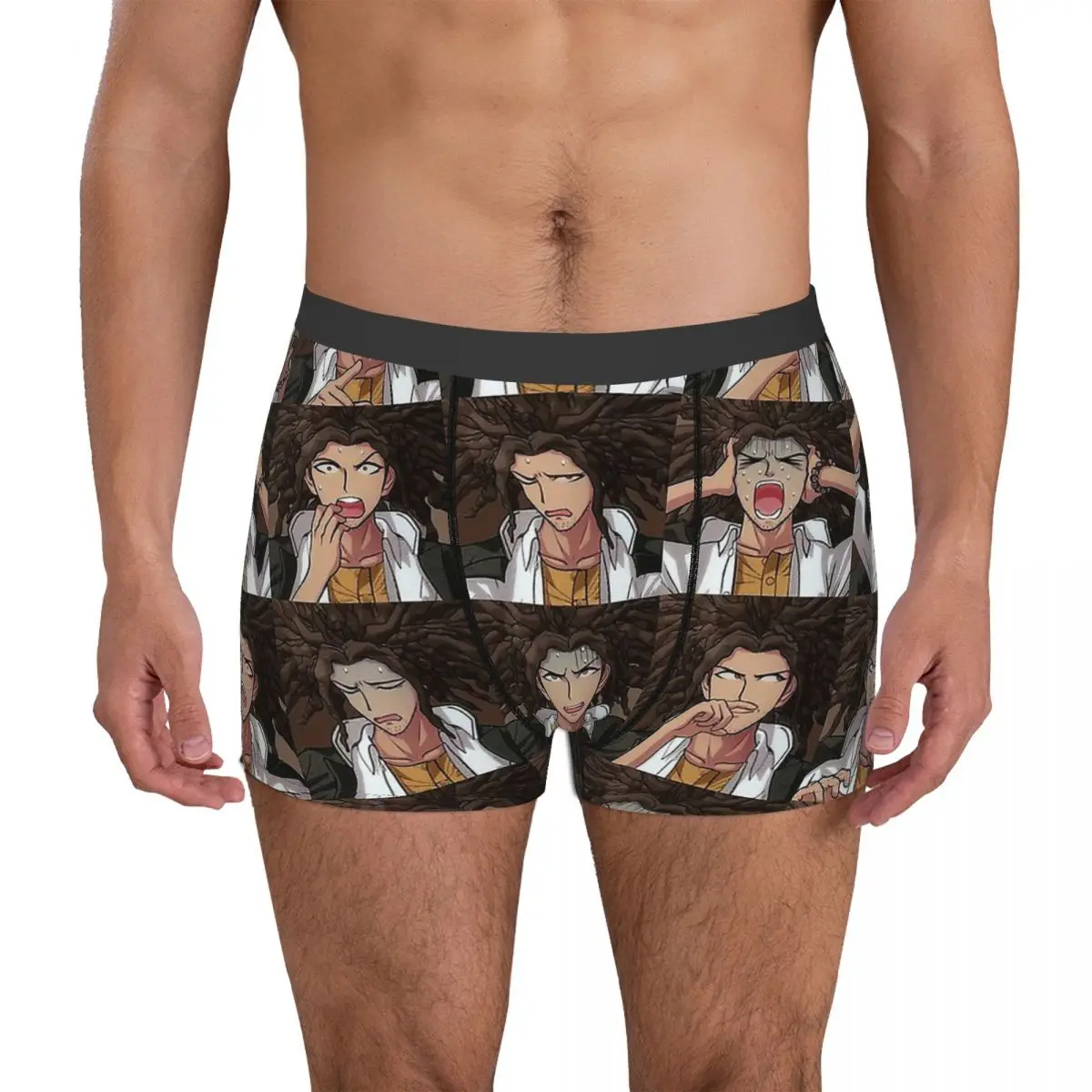 Yasuhiro Hagakure Danganronpa Trigger Happy Havoc Underpants Breathbale Panties Male Underwear Comfortable Shorts Boxer Briefs