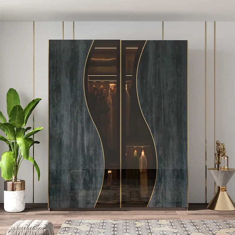 #Simple Display Wardrobe Organizer Clothes Art Modern Living Room Wardrobe System Quality Luxury Guarda Roupa Trendy Furniture
