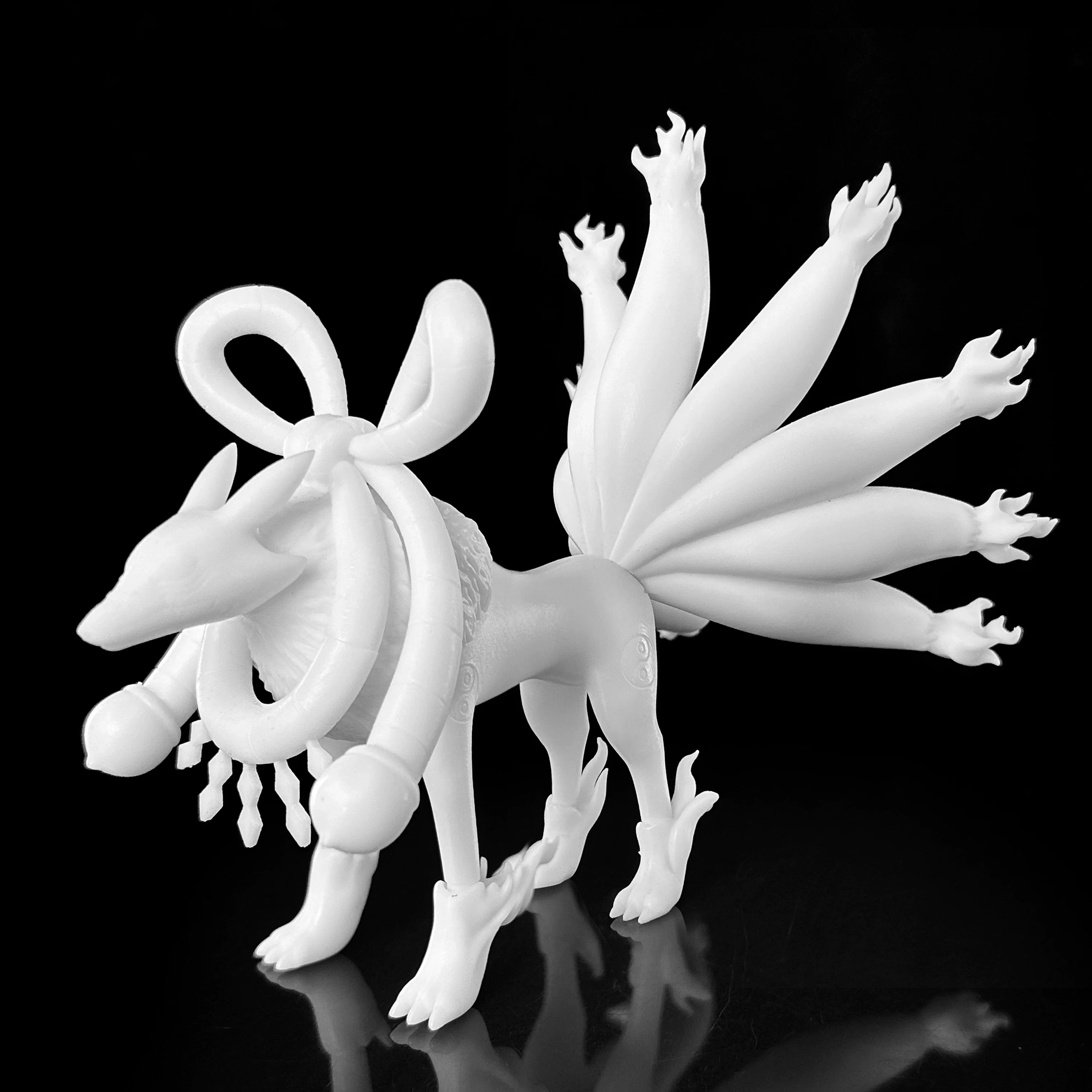 

Model Customization 15cm Kyubimon Model Toys Digimon Adventure Gk Customize 3D printing model