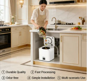 

Измельчитель пищевых отходов YAOJI: электрический, для дома, прямые поставки с завода, машина для переработки и компостирования пищевых отходов