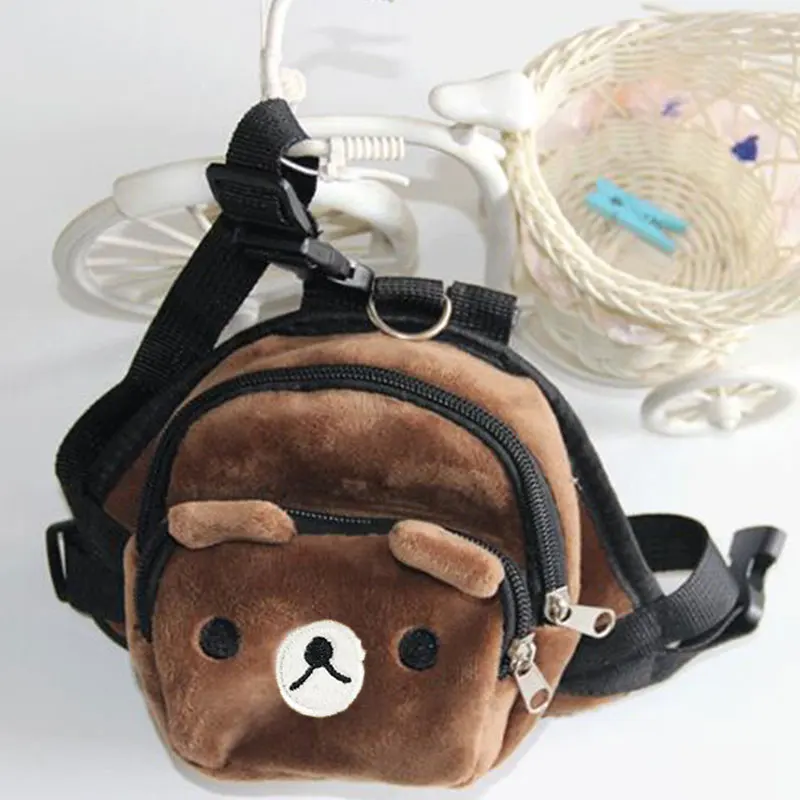 Funny  Cute Durable Nylon Pet Backpack for Small Medium Dogs Convenient Portable Large-capacity Dog Snack Bag Dog Backpack