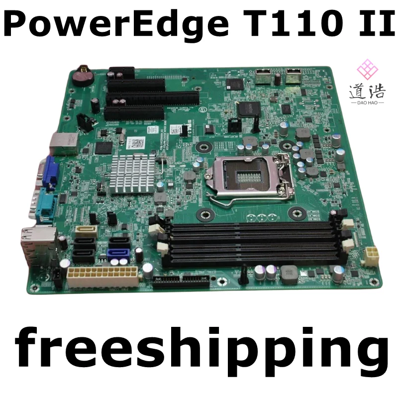 

CN-0W6TWP For Dell PowerEdge T110 II Motherboard 0W6TWP W6TWP LGA 1155 DDR3 Mainboard 100% Tested Fully Work