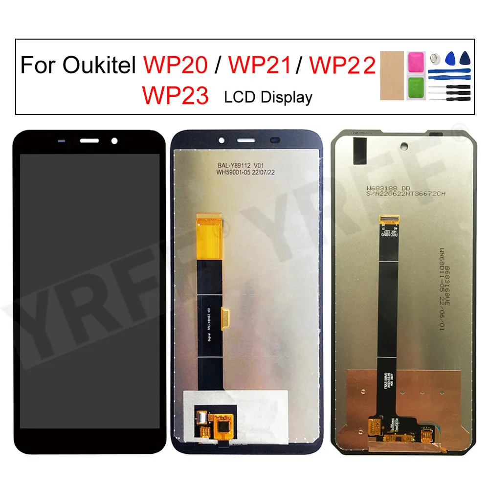 

LCD Display+Touch Screen Digitizer Assembly For Oukitel WP23 WP22 WP20 WP21 WP28 ,Phone Screen Replacement Parts