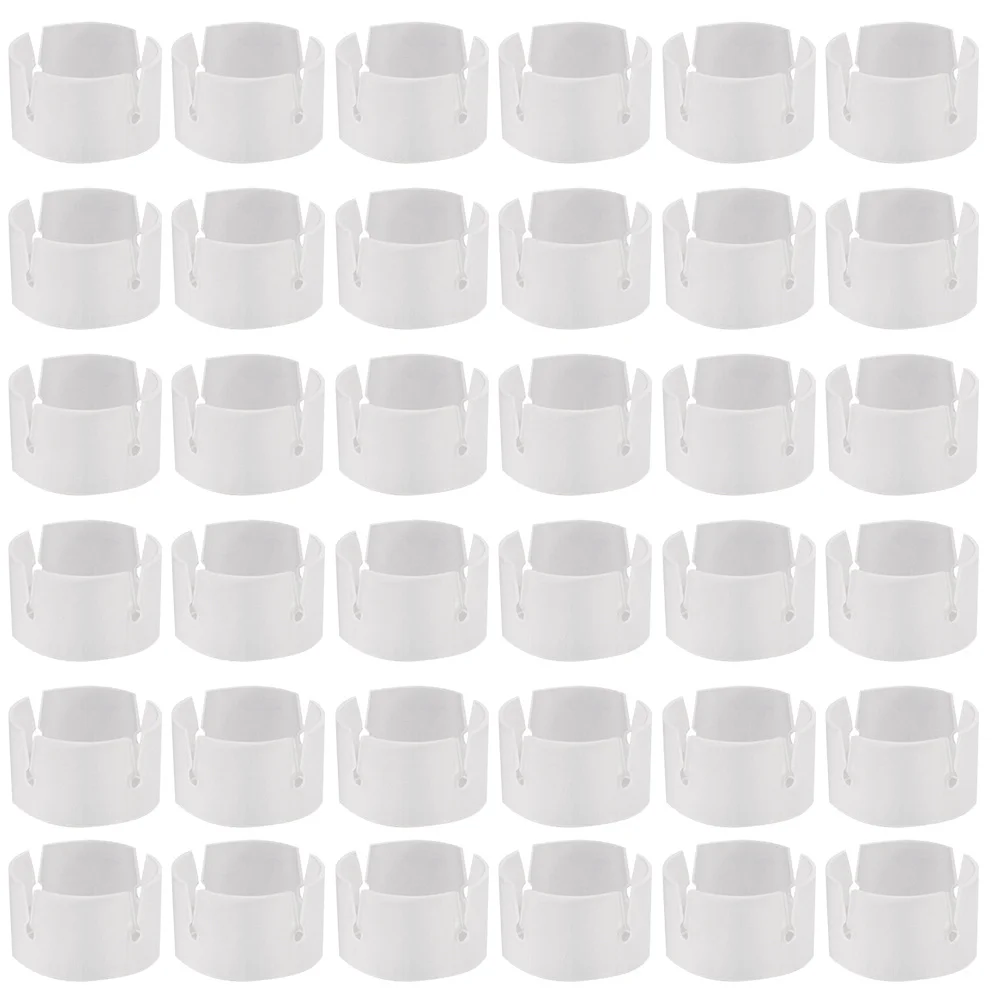 100 قطعة من أبازيم حلقية موصلات قوس البالونات سهلة الاستخدام ملحقات تزيين الحفلات عرض زهرة البالونات