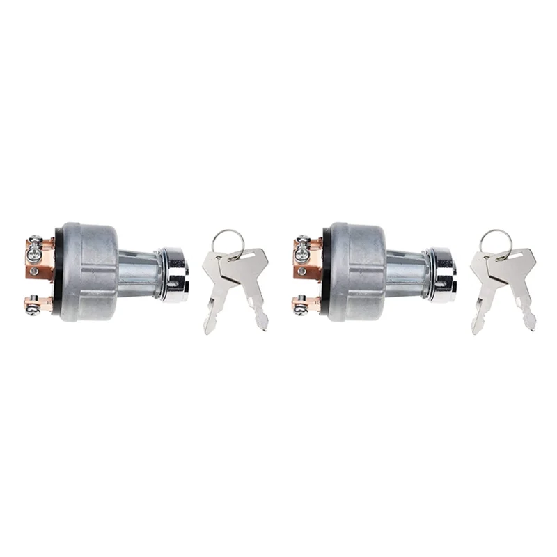 

2X 1700100023 1700100052 H806 Ignition Switch With 4 Keys For Takeuchi Excavator Digger Ignition Switch Lock Cylinder