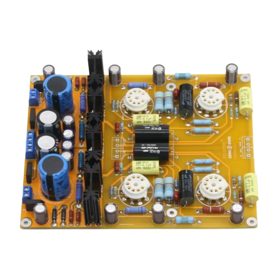 HiFi PRT05A Tube Stereo Preamplifier Board Audio Preamp Kit Base On Conrad-Johnson CL Preamp Circuit