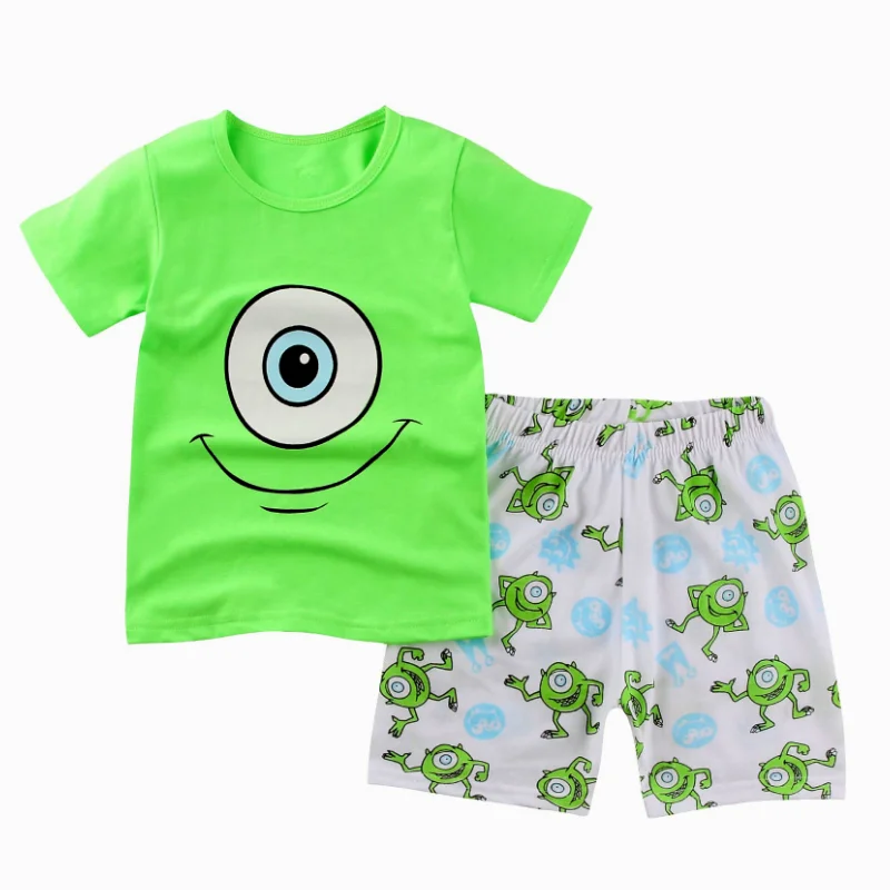 New Summer Kids Pyjamas Bass Lightyear Children Sleepwear Baby Set Boys Girls Pijamas Cotton Nightwear Clothes Pajamas Sets