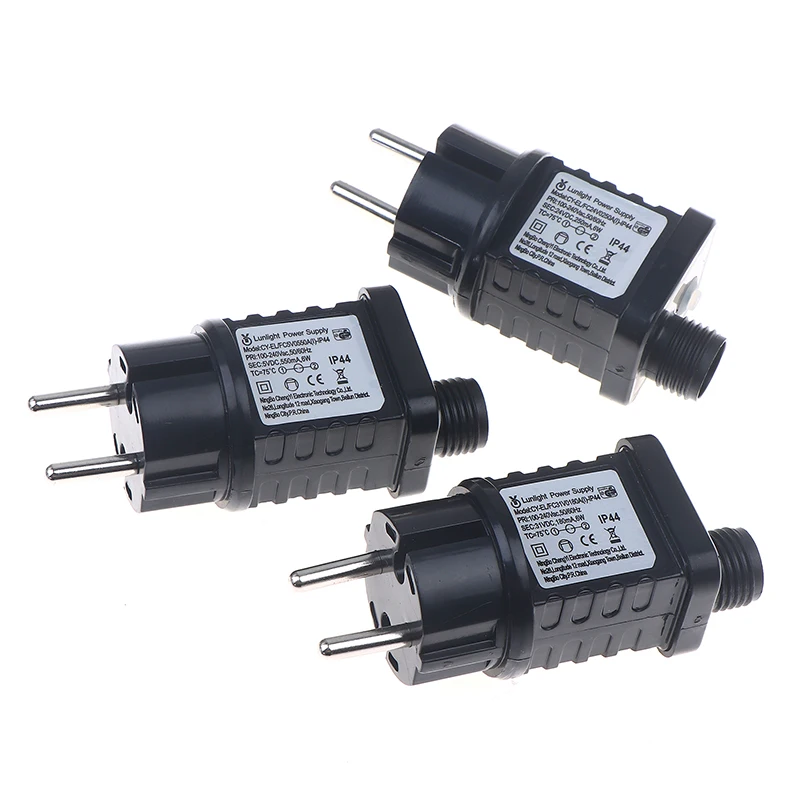 EU US UK Plug AC 220V 110V To 31VDC 6W 24V 5V Transformer Plug Power Supply IP44 8Modes LED Lamp Driver Switch Adapter
