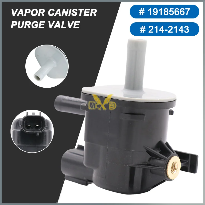 Vapor Canister Purge Valve Solenoid 214-2143 19185667 for Pontiac Vibe 2009-2010 # 2142143