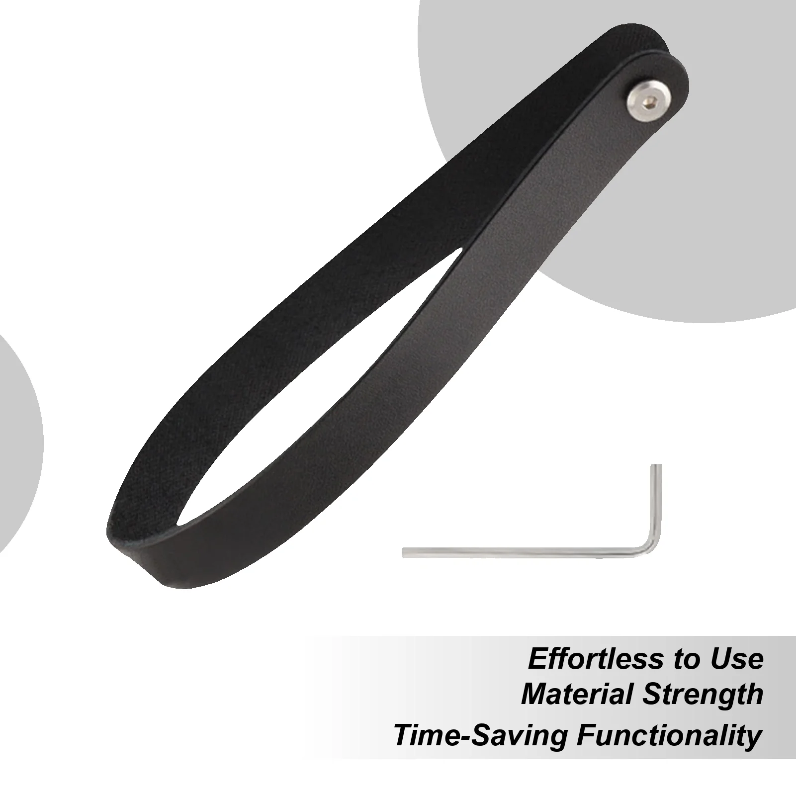 

Pull Handle Front Pocket Detachable Easy Quick Release Pull Ring Frame Stem Ring for Carrier Quick Expansion Stable Adaptability