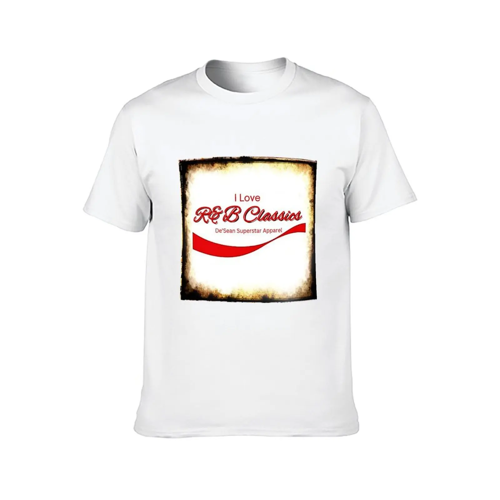 تي شيرت R&B كلاسيكيات من De'Sean Superstar Apparel تي شيرت g man تي شيرت للرجال تي شيرت قطني #2