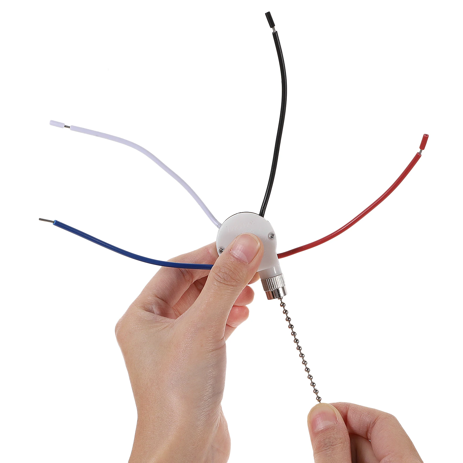 

Fan Switch for Ceiling Light Fixture Pull Chain Chains Fans Replacement Plastic Control
