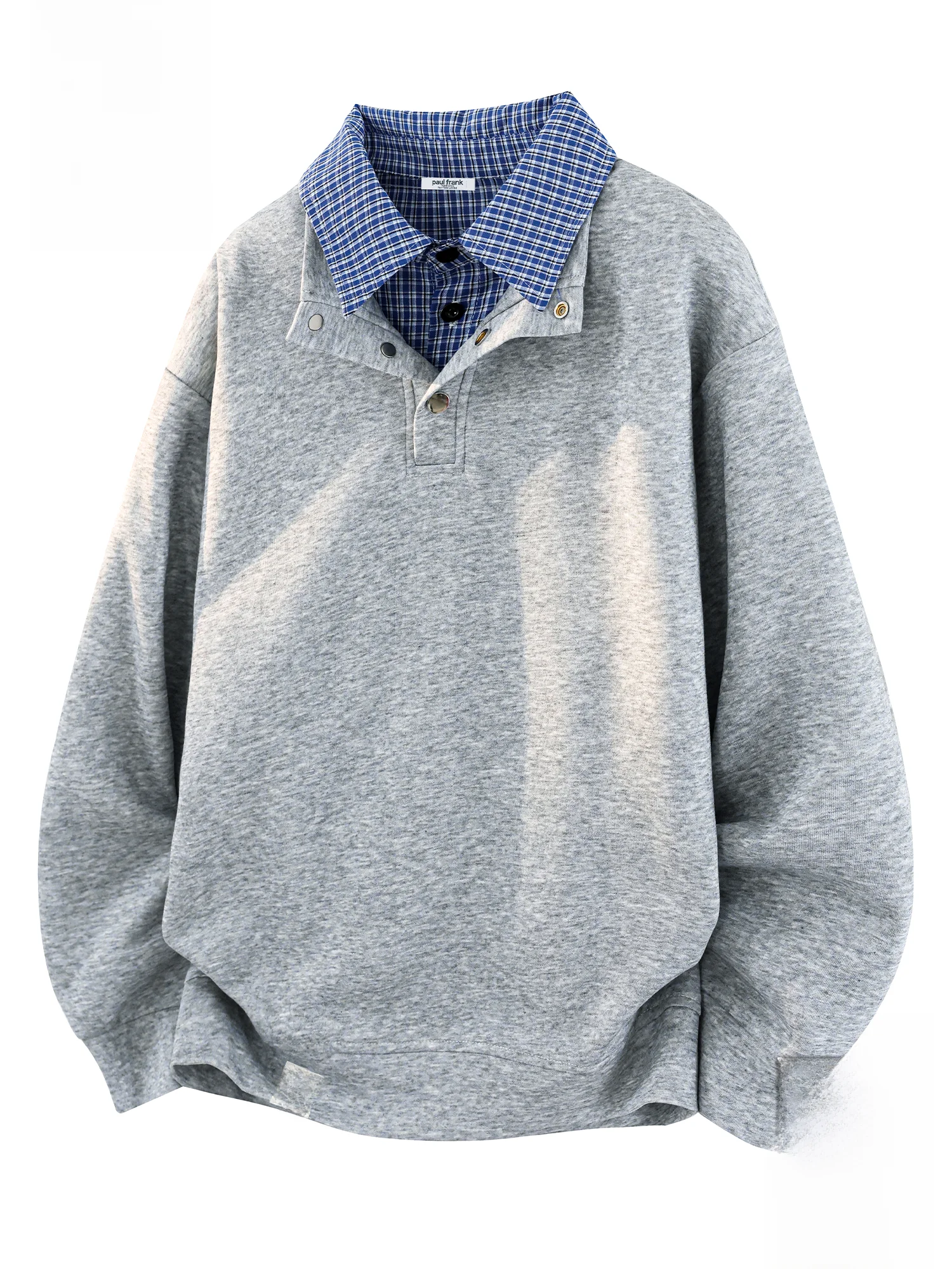 

PaulFrank Monkey Collar Sweatirt Men's Loose Casual Long Sve Winter New Sle Faion College Pattern Hoodie Jaet