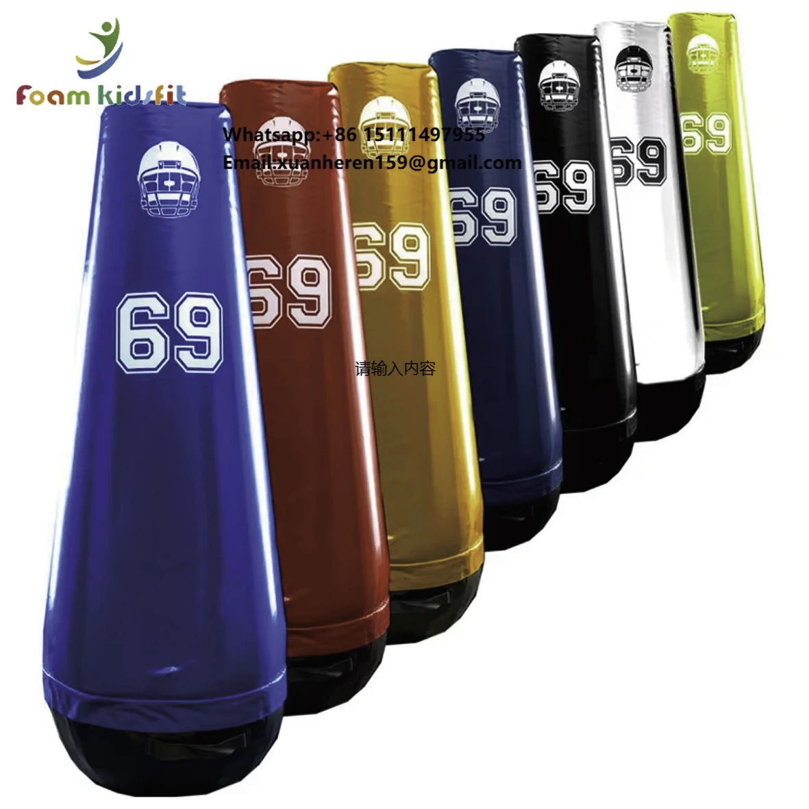 ZONWINXIN Factory Supply Customized Football Equipment Pop-up Dummy(sac De Plaquage Avec Effet Culbuto) 11