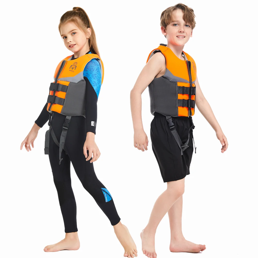 Children Buoyancy Vests, Life Jacket for Kids, Swim Vest for Boys and Girls, Swimsuit Flotation Swimming Aid view 6