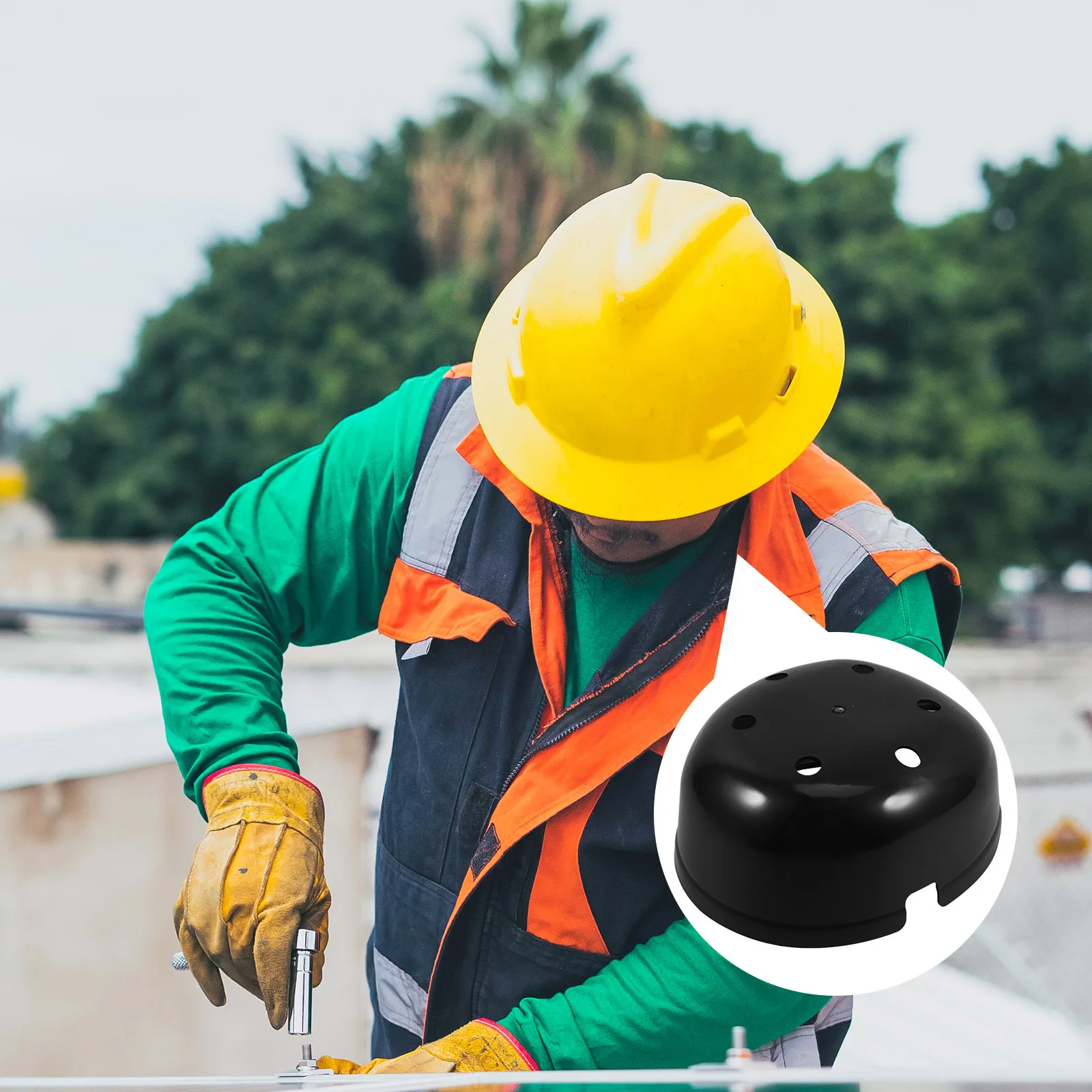 

Universal Bump Cap Insert Lightweight Baseball Hat Liner Work Cap Shaper Breathable Protective Gear Anti-Collision Inner Shell