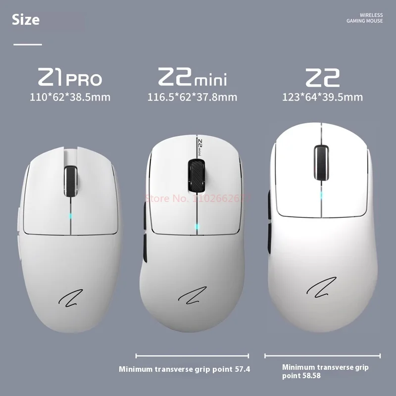 Zaopin Z2 Mini Mouse Three Mode 4K PAW3395 Wireless Gaming Mouse Nordic 52840 Lightweight Mice Custom PC Gamer Accessories Gift