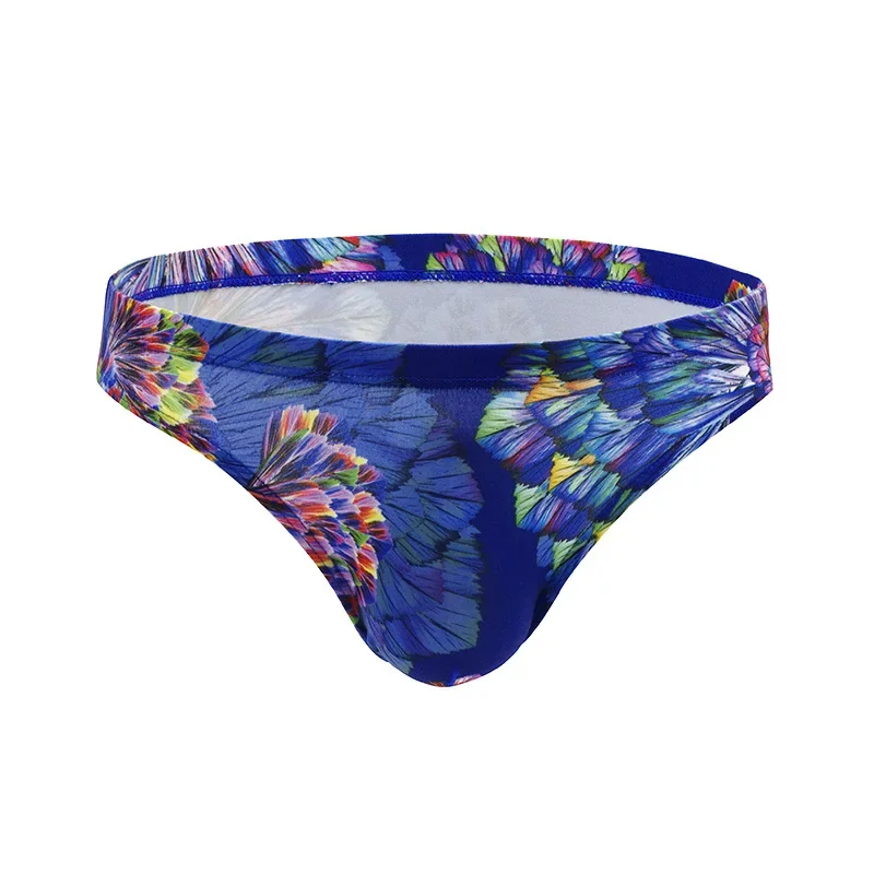 Мужское нижнее белье, брюки, трусы с принтом, U-образная выпуклая сумка, свободное и дышащее нижнее белье для молодых мужчин, легкое и тонкое N919