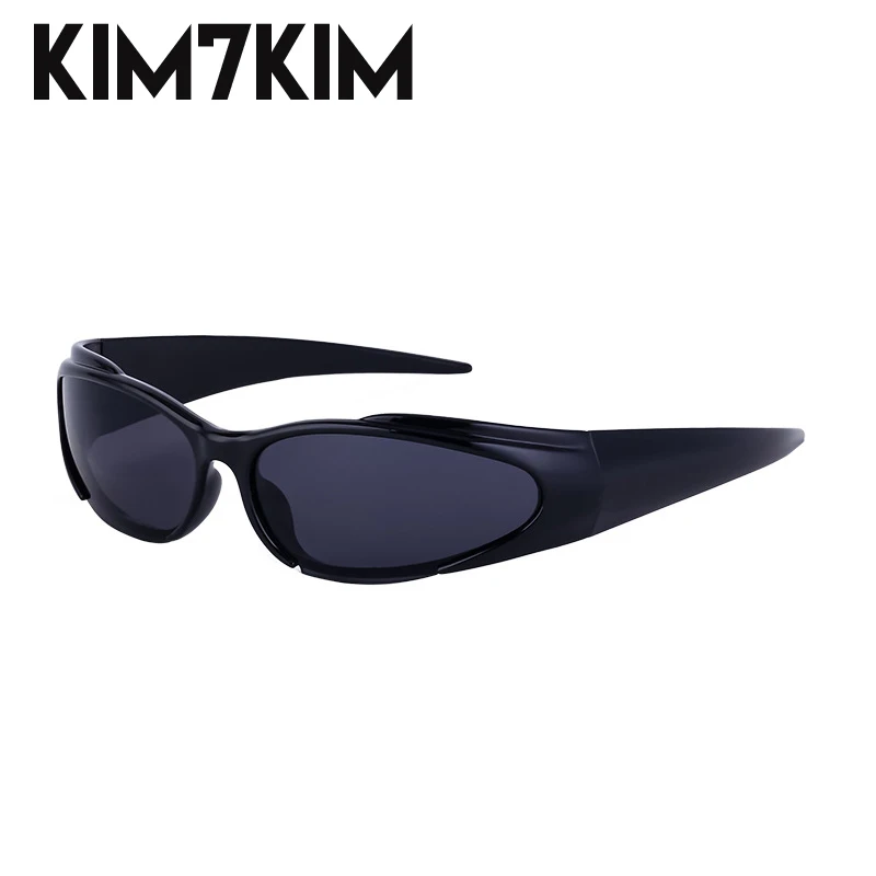 Y2K Sports Oval Sunglasses Women Men 2026 Trendy Vintage Shades