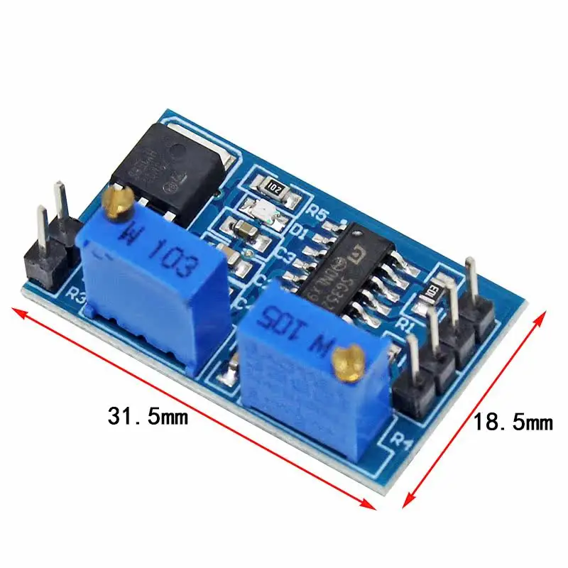 Adjustable SG3525 PWM Controller for Waveform Generation,8-12V Circuit Board Module