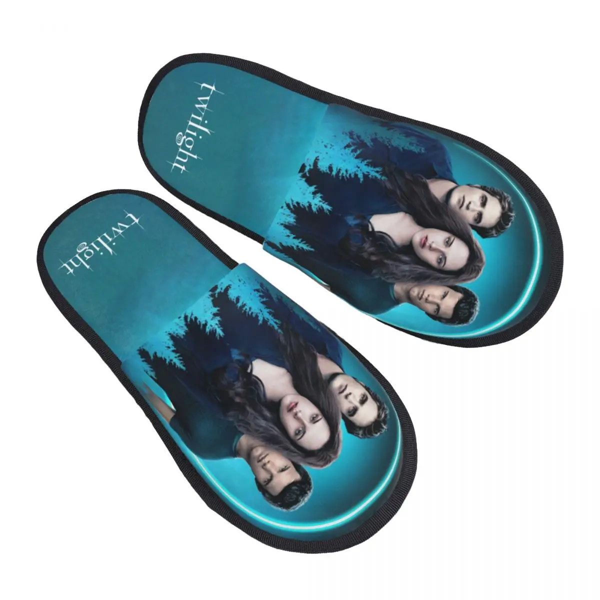 

Домашние тапочки Twilight Saga, женские мягкие тапочки без шнуровки из пены с эффектом памяти, тапочки для спальни