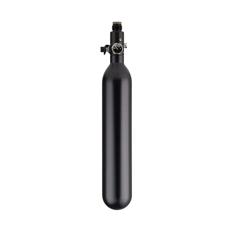 Imagem -02 - Cilindro de Gás Hpa para Aquário e Mergulho Paintball Adaptador Válvula Reguladora Sodastream Tanque de ar 0.5l 200bar 3000psi 160 a 3000psi