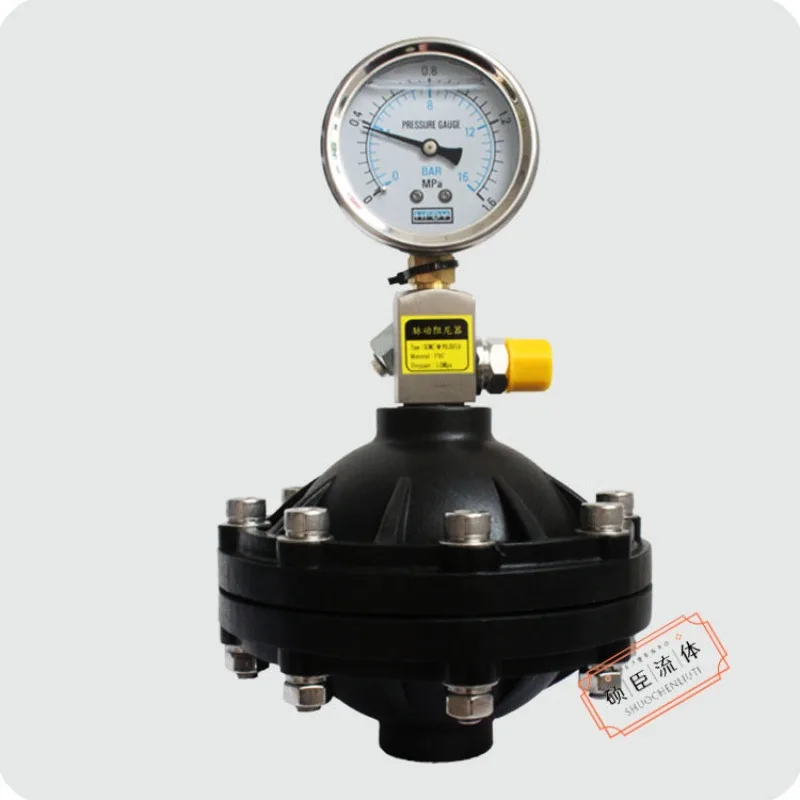 PVC diaphragm pulse damper, buffer, metering pump accessories, internal thread connection 0.35L 0.6L