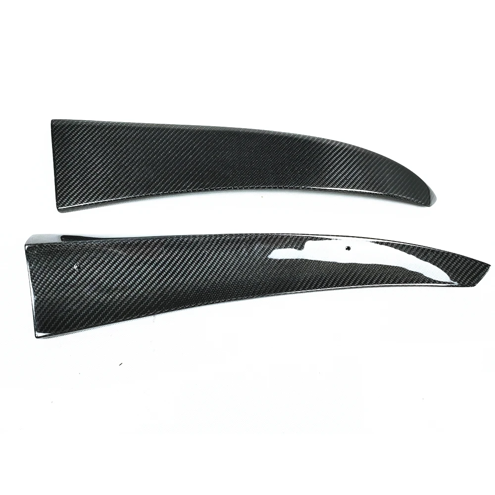 2PCS Rear Bumper Side Spoiler Cover Trim Lower Guard Lip Canard For Mercedes Benz W205 C Class C200 C250 C450 C43 AMG 2015-2018