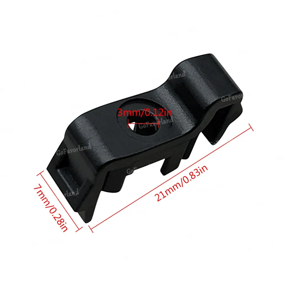 5Pcs Front Left Right Headlamp Molding Clips Nylon Black 33152-TLA-A01 33152TLAA01 For Honda CRV CR-V 2017 2018 2019 2020